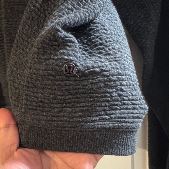 lululemon athletica Charcoal Cowl Neck Sweater - Picture 2 of 4